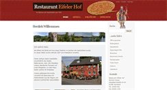 Desktop Screenshot of eifeler-hof.eu