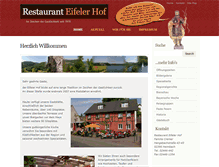 Tablet Screenshot of eifeler-hof.eu